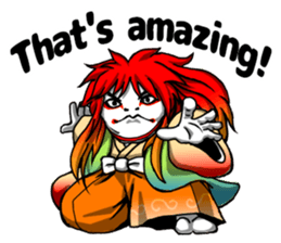 SAMURAI-words in english sticker #12727389