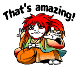 SAMURAI-words in english sticker #12727389