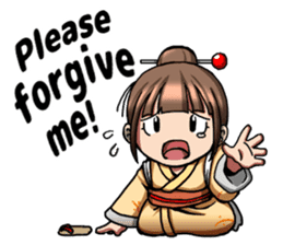 SAMURAI-words in english sticker #12727390