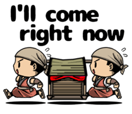 SAMURAI-words in english sticker #12727392