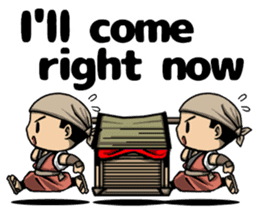 SAMURAI-words in english sticker #12727392