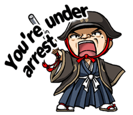 SAMURAI-words in english sticker #12727394