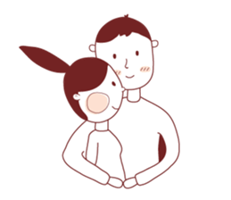 Ponytail girl's daily life sticker #12727551