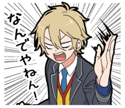 Bilingual-boy sticker #12728613