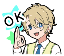 Bilingual-boy sticker #12728614