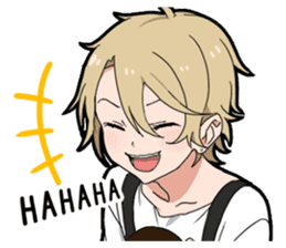 Bilingual-boy sticker #12728621