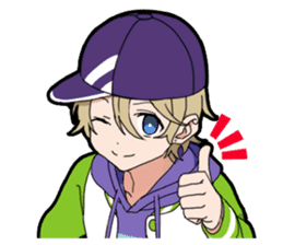 Bilingual-boy sticker #12728622