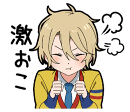 Bilingual-boy sticker #12728630