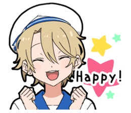 Bilingual-boy sticker #12728634