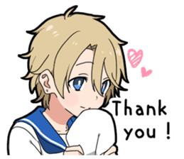 Bilingual-boy sticker #12728635