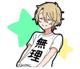 Bilingual-boy sticker #12728636