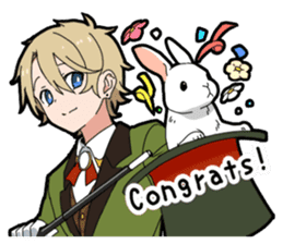 Bilingual-boy sticker #12728641