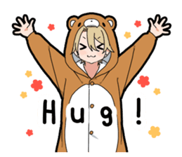 Bilingual-boy sticker #12728642