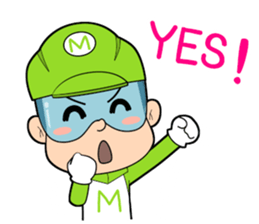 MOC boy sticker #12728795