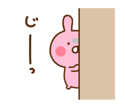 Rabbit Usahina Love 8 sticker #12729038
