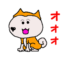 Shiba inu MOMO chan the third as well 30 sticker #12729056