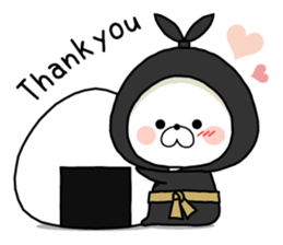 ONIGIRI BEAR. sticker #12729835