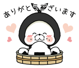 ONIGIRI BEAR. sticker #12729836