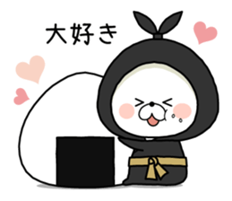 ONIGIRI BEAR. sticker #12729839