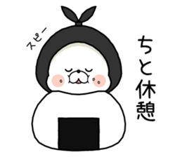 ONIGIRI BEAR. sticker #12729848