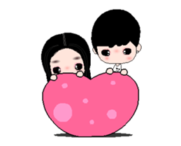 I love my fairy A sticker #12730923