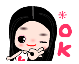 I love my fairy A sticker #12730924