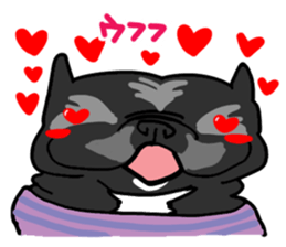 French bulldog family15 sticker #12731282