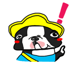 French bulldog family15 sticker #12731289