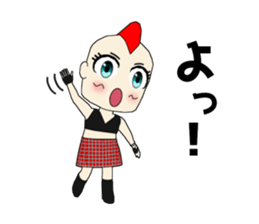Mohican girl Ritchan sticker #12731495