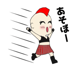Mohican girl Ritchan sticker #12731498