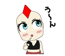 Mohican girl Ritchan sticker #12731499