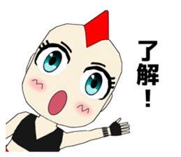 Mohican girl Ritchan sticker #12731501