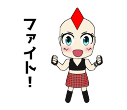 Mohican girl Ritchan sticker #12731510