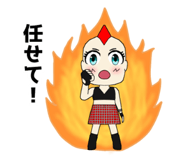Mohican girl Ritchan sticker #12731511