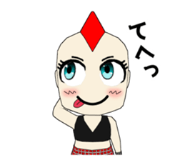 Mohican girl Ritchan sticker #12731512