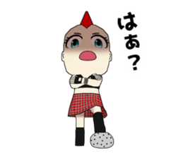 Mohican girl Ritchan sticker #12731514