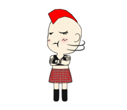 Mohican girl Ritchan sticker #12731515
