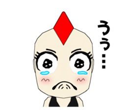 Mohican girl Ritchan sticker #12731516