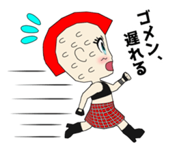 Mohican girl Ritchan sticker #12731518