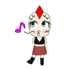 Mohican girl Ritchan sticker #12731522