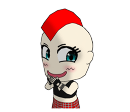Mohican girl Ritchan sticker #12731524
