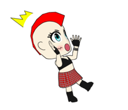 Mohican girl Ritchan sticker #12731525
