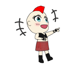 Mohican girl Ritchan sticker #12731526
