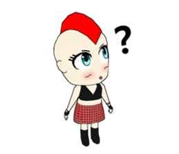 Mohican girl Ritchan sticker #12731527