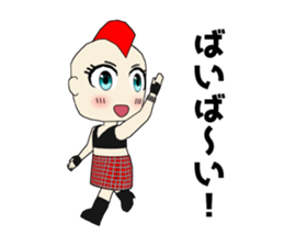 Mohican girl Ritchan sticker #12731533