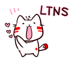 Helicopter Cat Nucchie 3.5 sticker #12731699