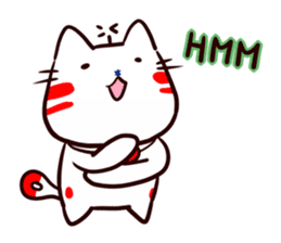 Helicopter Cat Nucchie 3.5 sticker #12731702