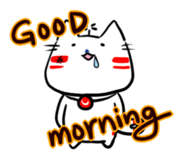 Helicopter Cat Nucchie 3.5 sticker #12731704