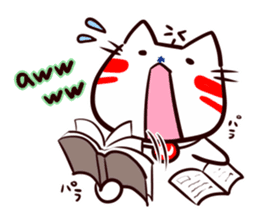 Helicopter Cat Nucchie 3.5 sticker #12731716