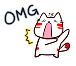 Helicopter Cat Nucchie 3.5 sticker #12731720